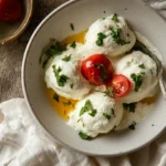 The Ultimate Comfort Food: How to Make Mozzarella Stuffed Ricotta 12 AI-generated image of mozzarella stuffed ricotta for an Italian recipe